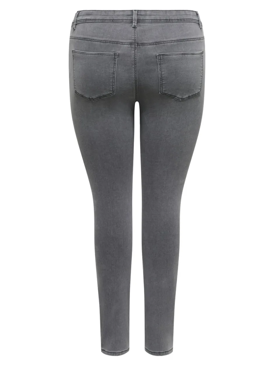 Online CARALLY Mellemhøj talje Skinny fit Jeans Dame Jeans|Jeans