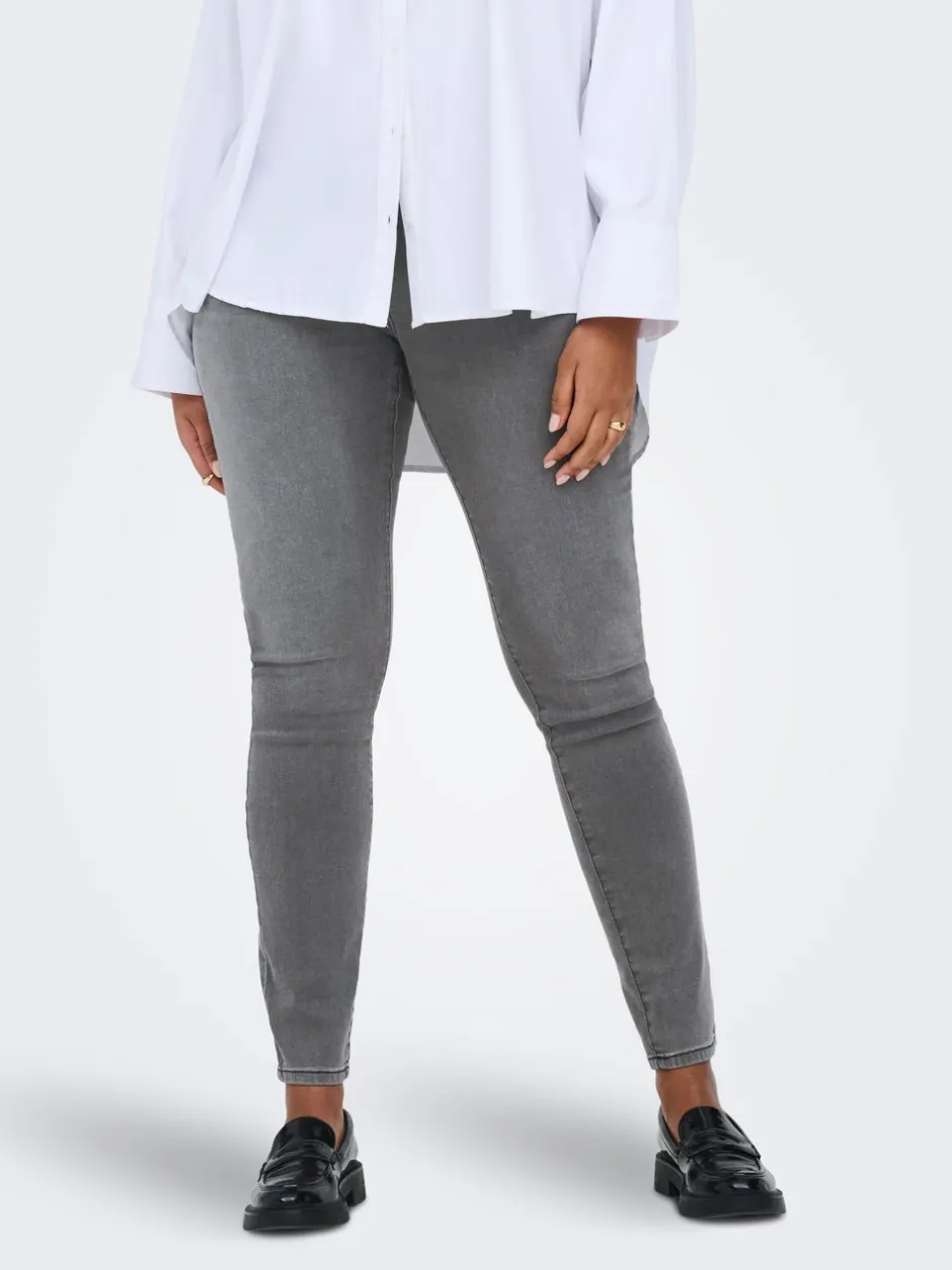 Online CARALLY Mellemhøj talje Skinny fit Jeans Dame Jeans|Jeans
