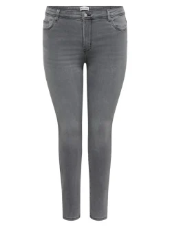 Online CARALLY Mellemhøj talje Skinny fit Jeans Dame Jeans|Jeans