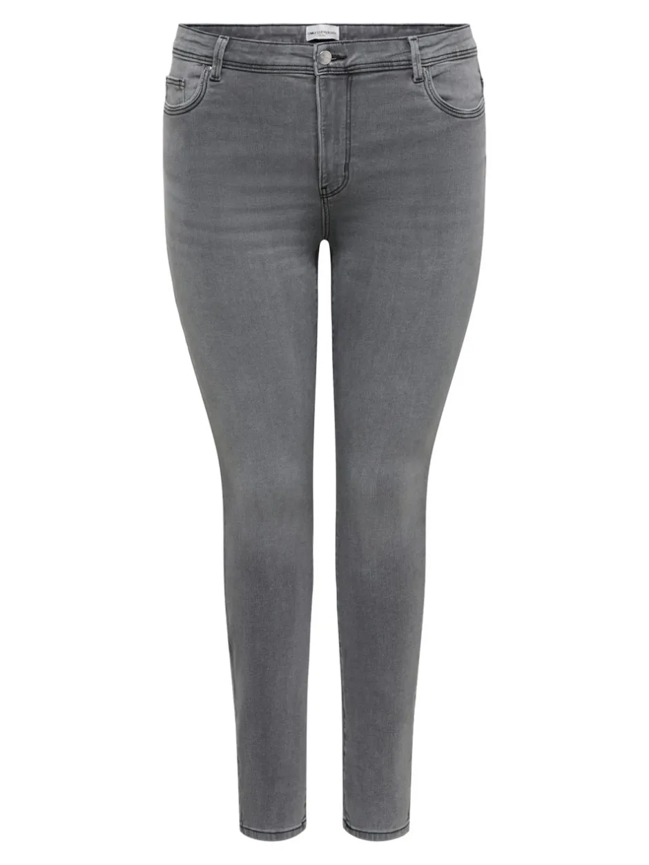 Online CARALLY Mellemhøj talje Skinny fit Jeans Dame Jeans|Jeans
