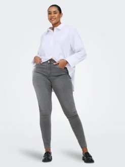 Online CARALLY Mellemhøj talje Skinny fit Jeans Dame Jeans|Jeans