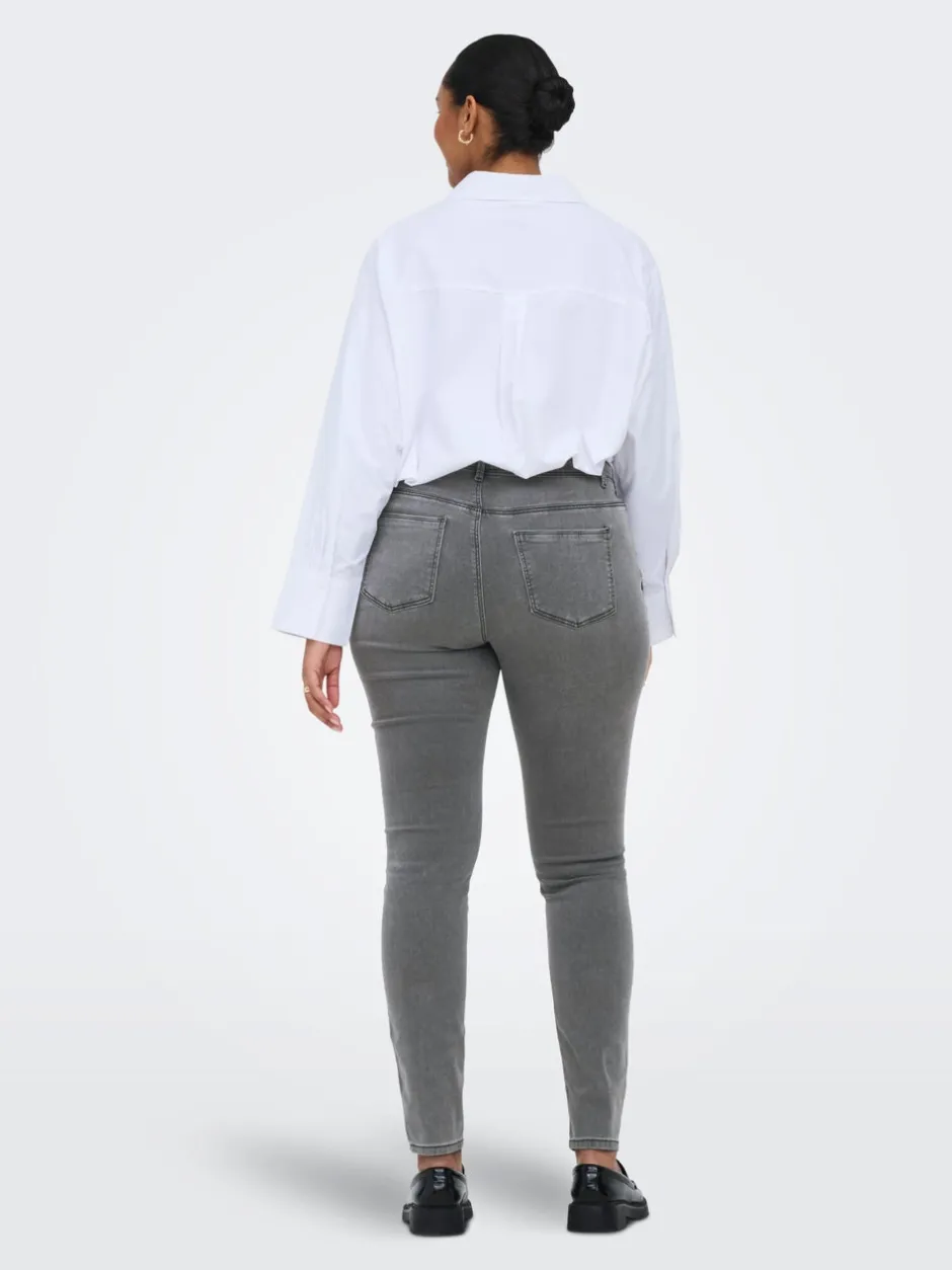 Online CARALLY Mellemhøj talje Skinny fit Jeans Dame Jeans|Jeans