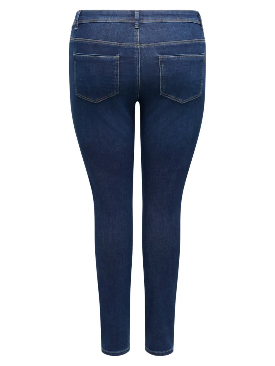 Hot CARALLY Mellemhøj talje Skinny fit Jeans Dame Jeans|Jeans