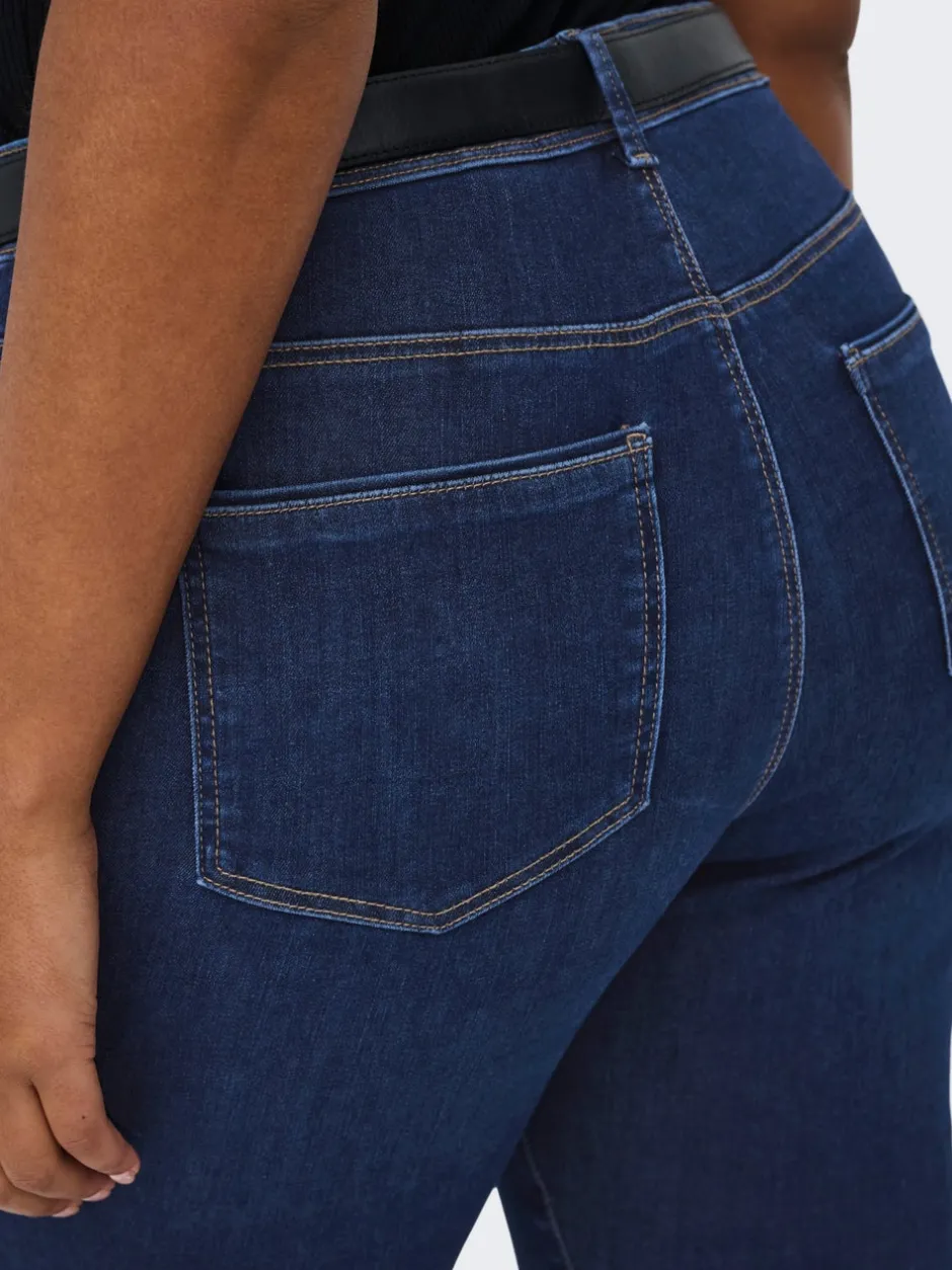 Hot CARALLY Mellemhøj talje Skinny fit Jeans Dame Jeans|Jeans