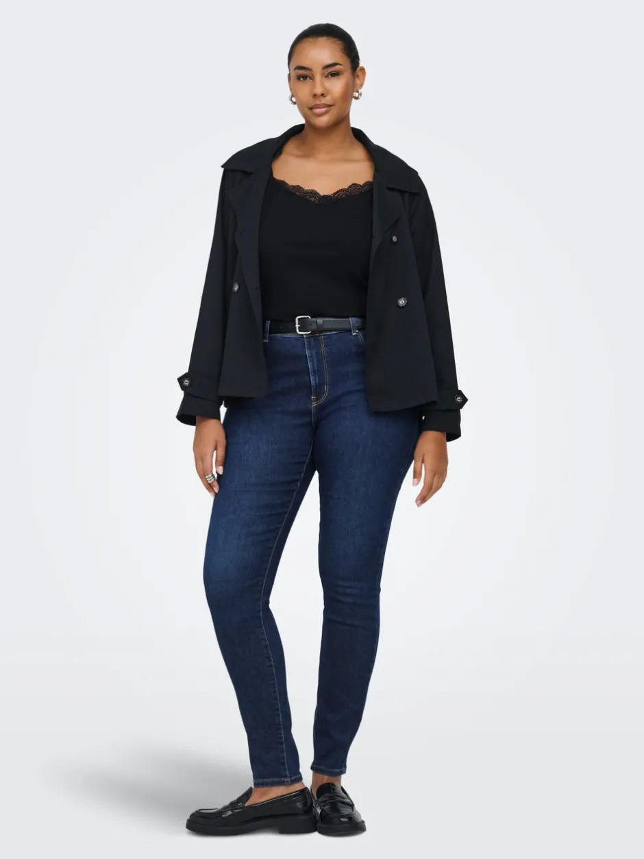 Hot CARALLY Mellemhøj talje Skinny fit Jeans Dame Jeans|Jeans
