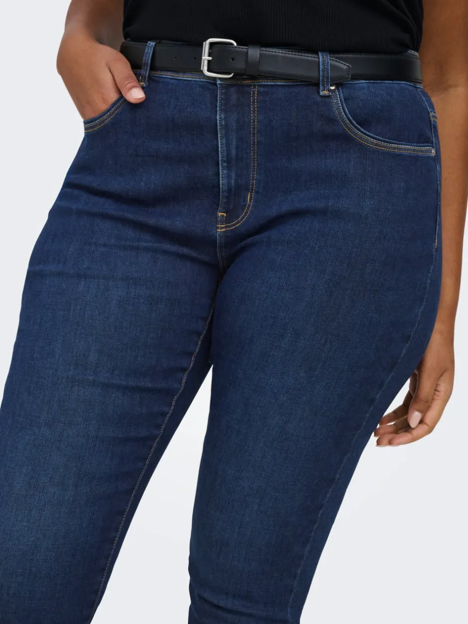 Hot CARALLY Mellemhøj talje Skinny fit Jeans Dame Jeans|Jeans