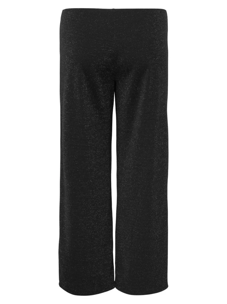 Outlet CARALYA Wide leg fit Bukser i wide fit Dame Bukser
