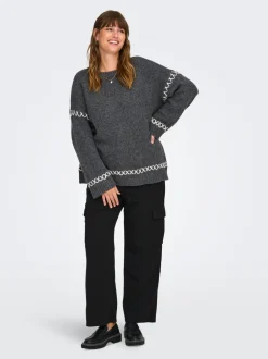 New CARAMANDA Striktrøje Dame Strik & Cardigans