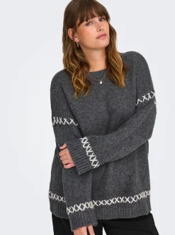 New CARAMANDA Striktrøje Dame Strik & Cardigans