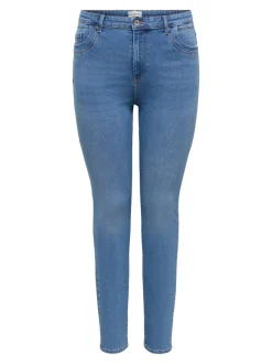 Clearance CARANE Mellemhøj talje Skinny fit Jeans Dame Jeans|Jeans