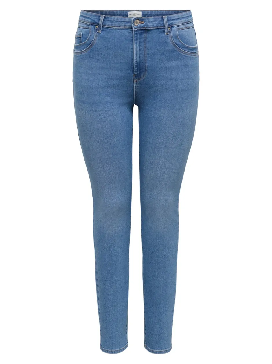Clearance CARANE Mellemhøj talje Skinny fit Jeans Dame Jeans|Jeans
