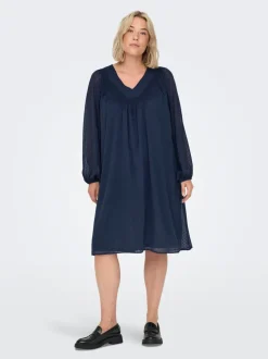 New CARANINE Midikjole Dame Kjoler