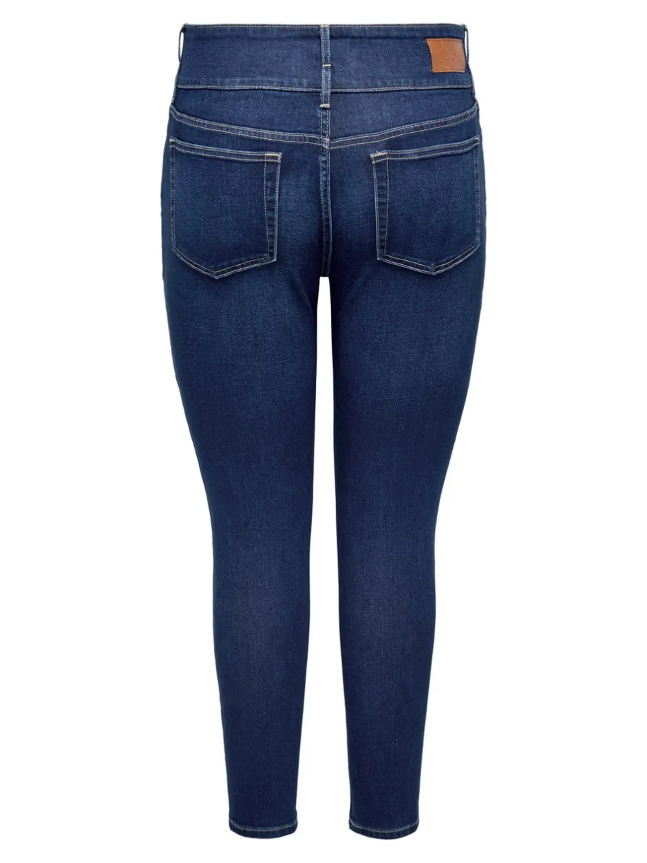 Sale CARANNA Høj talje Skinny fit Ankellængde Jeans Dame Jeans|Jeans