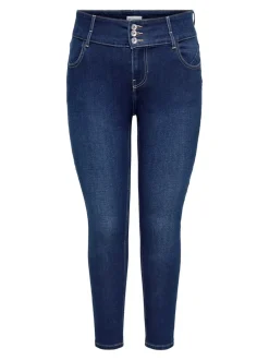 Sale CARANNA Høj talje Skinny fit Ankellængde Jeans Dame Jeans|Jeans