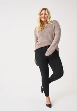 Sale CARANNA Høj talje Skinny fit Ankellængde Jeans Dame Jeans|Jeans