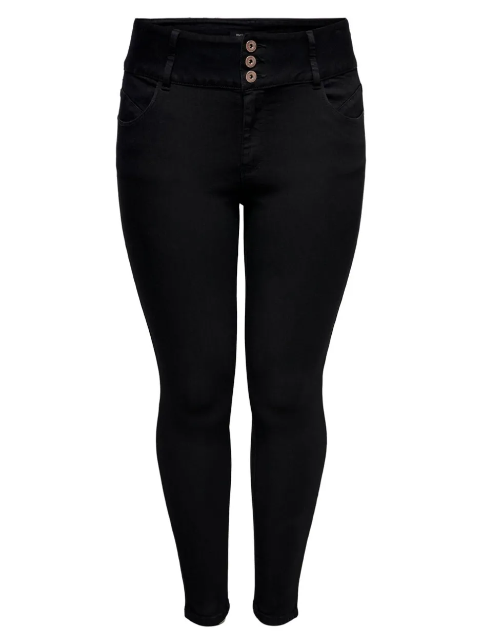 Sale CARANNA Høj talje Skinny fit Ankellængde Jeans Dame Jeans|Jeans