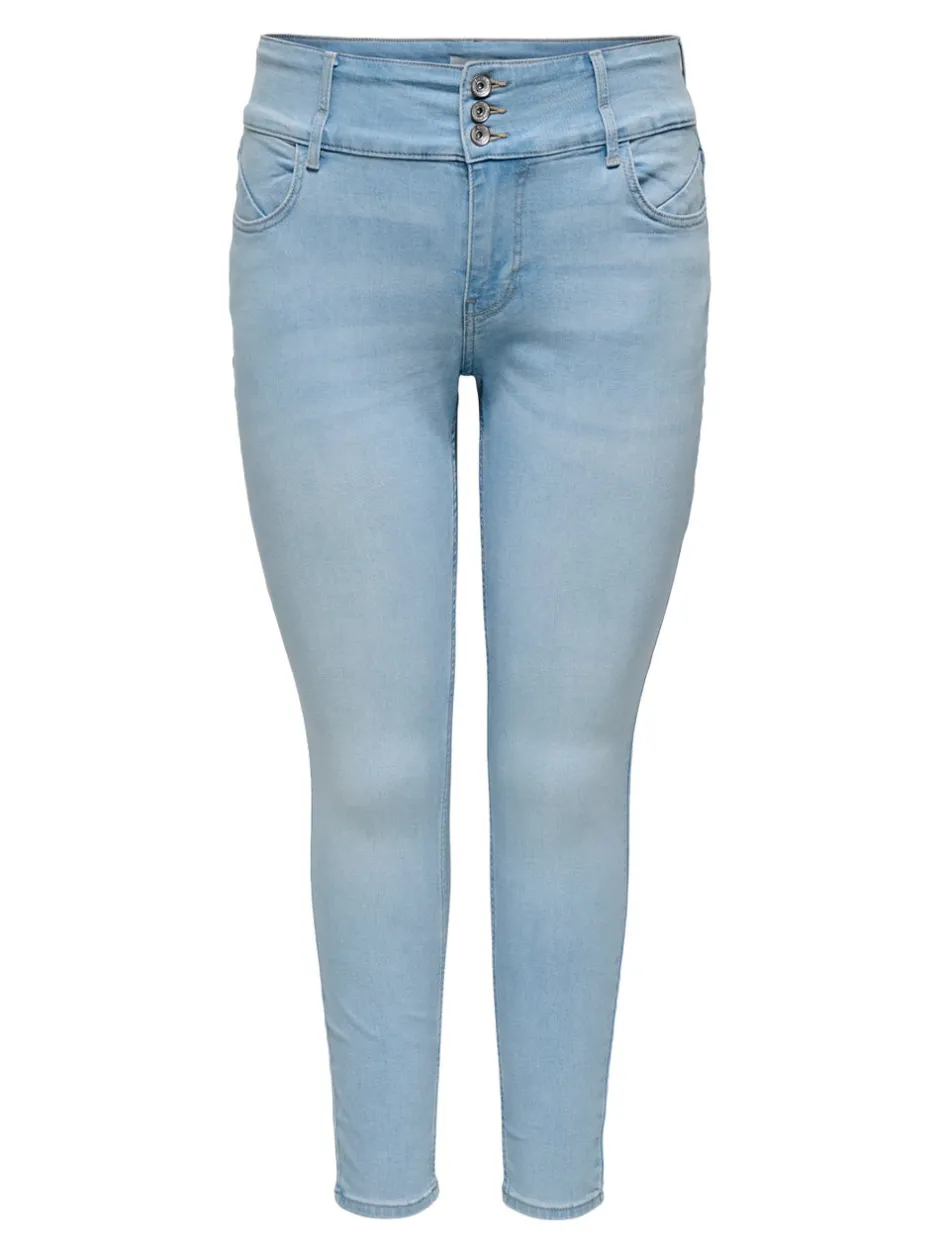 Sale CARANNA Høj talje Skinny fit Ankellængde Jeans Dame Jeans|Jeans