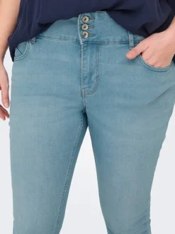 Sale CARANNA Høj talje Skinny fit Ankellængde Jeans Dame Jeans|Jeans