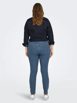 Sale CARANNA Mellemhøj talje Skinny fit Jeans Dame Jeans|Jeans