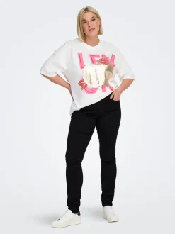 Outlet CARAUGUSTA Høj talje Skinny fit Jeans Dame Jeans|Jeans