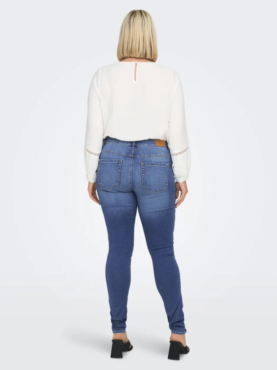 Online CARAUGUSTA Høj talje Skinny fit Jeans Dame Jeans|Jeans