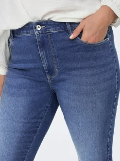 Online CARAUGUSTA Høj talje Skinny fit Jeans Dame Jeans|Jeans