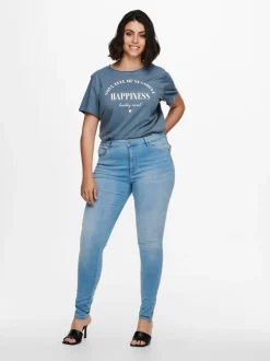 Online CARAUGUSTA Høj talje Skinny fit Jeans Dame Jeans|Jeans