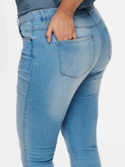 Online CARAUGUSTA Høj talje Skinny fit Jeans Dame Jeans|Jeans