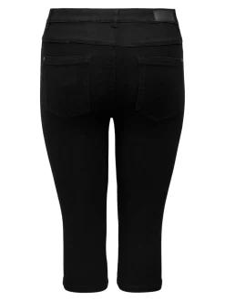 New CARAUGUSTA Høj talje Skinny fit Denim-shorts Dame Jeans|Jeans