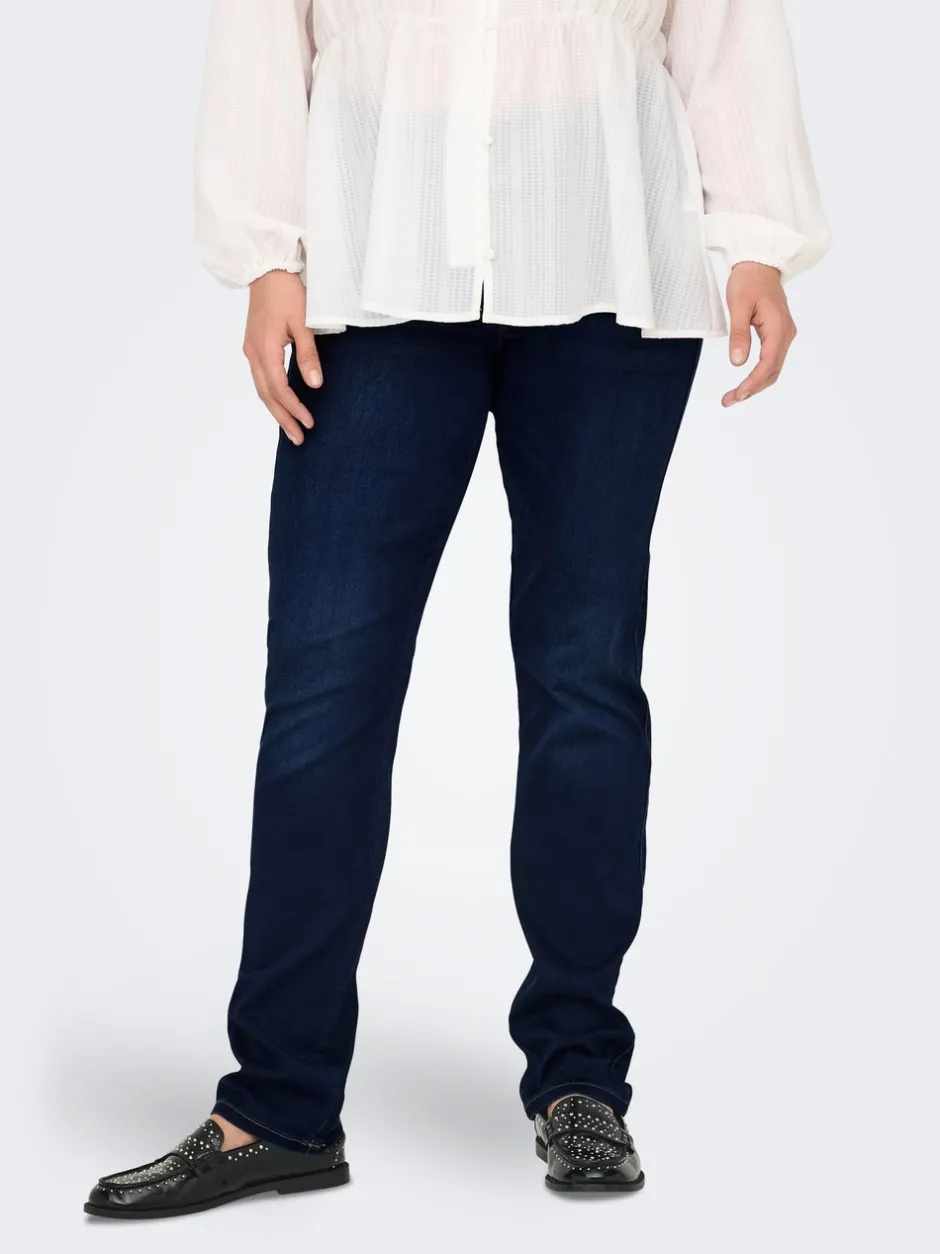 New CARAUGUSTA Høj talje Straight fit Jeans Dame Jeans|Jeans
