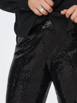 Hot CARBECCA Wide leg fit Bukser Dame Bukser