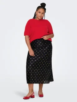 Outlet CARBILLA Plisseret nederdel Lang nederdel Dame Nederdele
