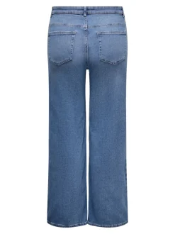 CARBILLY Høj talje Wide leg fit Jeans Dame Jeans|Jeans
