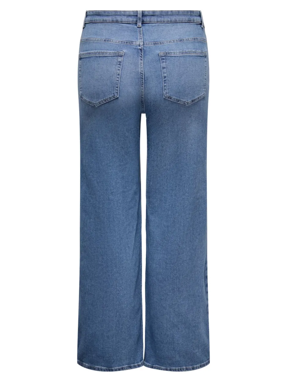 CARBILLY Høj talje Wide leg fit Jeans Dame Jeans|Jeans