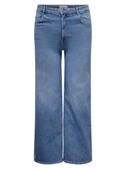 CARBILLY Høj talje Wide leg fit Jeans Dame Jeans|Jeans