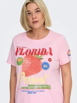 CARBOLETTE T-shirt Dame Toppe