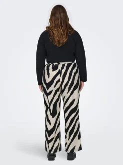 CARBRAXI Wide leg fit Bukser i wide fit Dame Bukser
