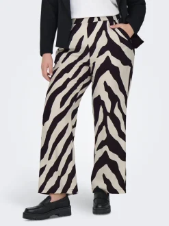 CARBRAXI Wide leg fit Bukser i wide fit Dame Bukser
