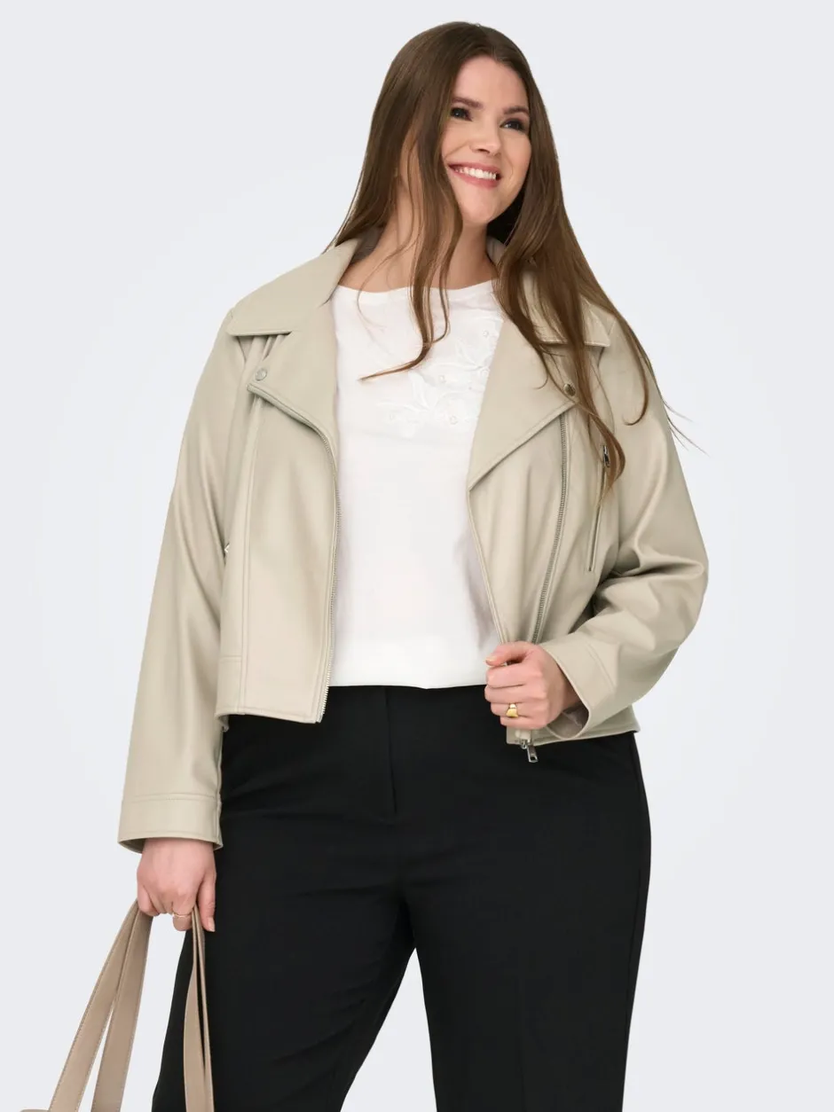New CARCARMEN Bikerjakke Dame Jakker Og Frakker