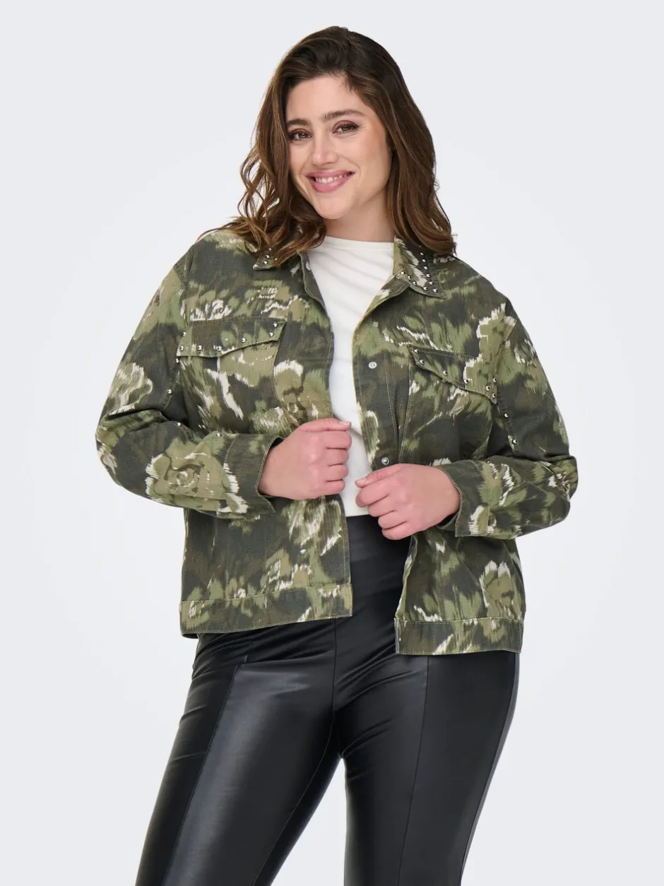 Clearance CARCAVA Denimjakke Dame Jakker Og Frakker