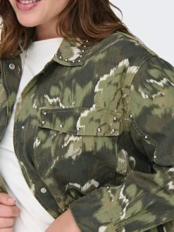 Clearance CARCAVA Denimjakke Dame Jakker Og Frakker