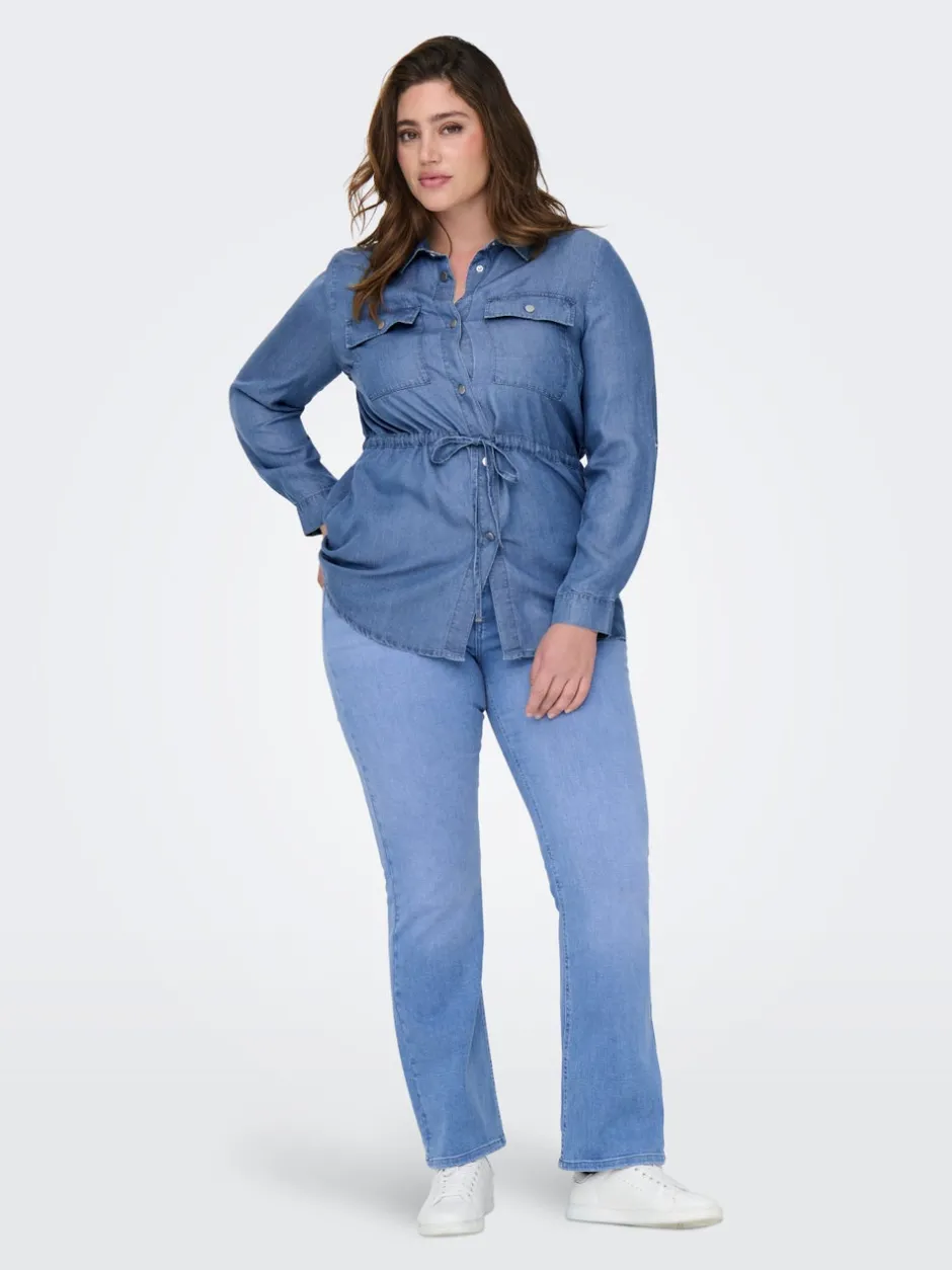 Clearance CARCHARIS Blazer Dame Jakker Og Frakker|Double Denim