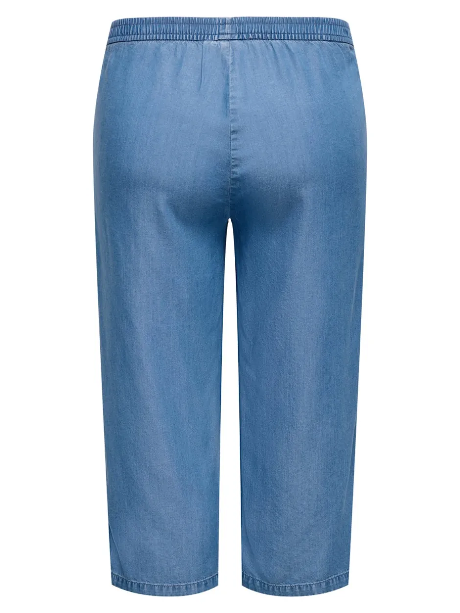 Best CARCHARIS Cropped fit Bukser i wide fit Dame Bukser