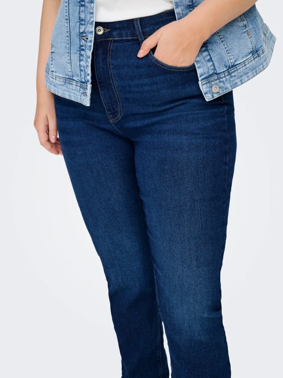 Online CARCHRISTINE Høj talje Skinny fit Jeans Dame Jeans|Jeans