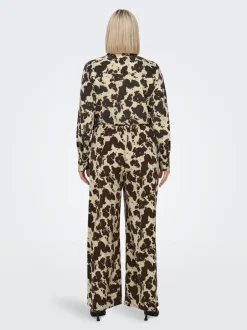 Sale CARCOLACOW Wide leg fit Bukser i wide fit Dame Bukser