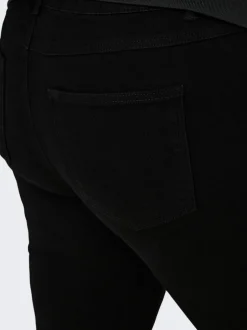 Online CARCRUZ Høj talje Skinny fit Cropped Jeans Dame Jeans|Jeans