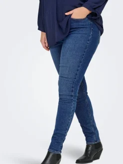 CARCRUZ Høj talje Skinny fit Ankellængde Jeans Dame Jeans|Jeans
