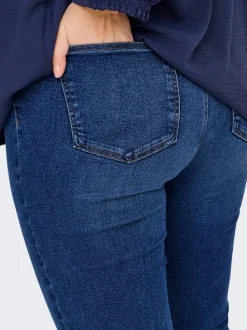 CARCRUZ Høj talje Skinny fit Ankellængde Jeans Dame Jeans|Jeans