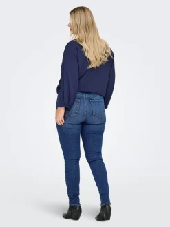 CARCRUZ Høj talje Skinny fit Ankellængde Jeans Dame Jeans|Jeans