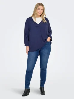 CARCRUZ Høj talje Skinny fit Ankellængde Jeans Dame Jeans|Jeans